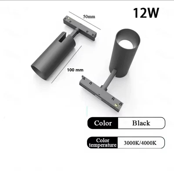 Projecteur LED pour Rail Magnétique