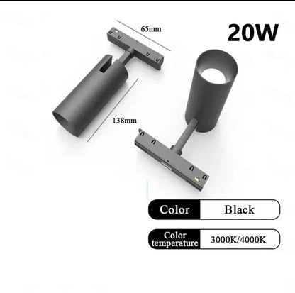 Projecteur LED pour Rail Magnétique